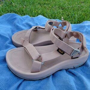 TEVA Hurricane Ampsole Sport Sandal Beige Size 8